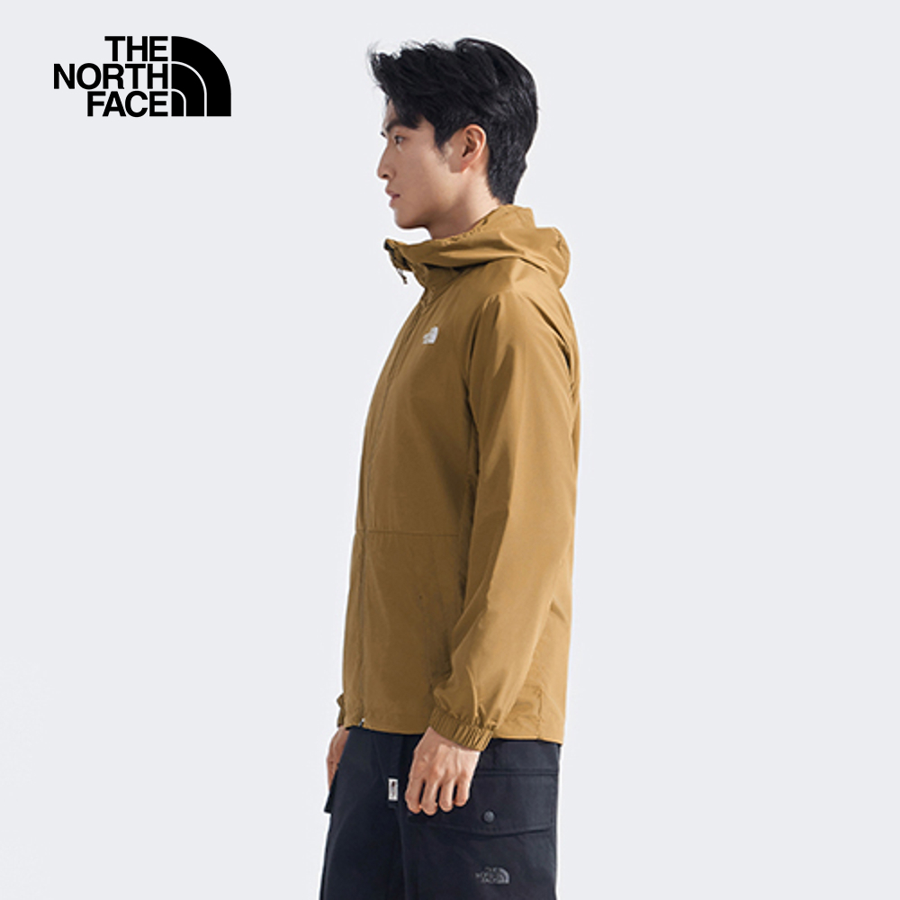 【10/27 00點限時搶購】The North Face北面男款棕色吸濕排汗連帽外套｜8ET7173