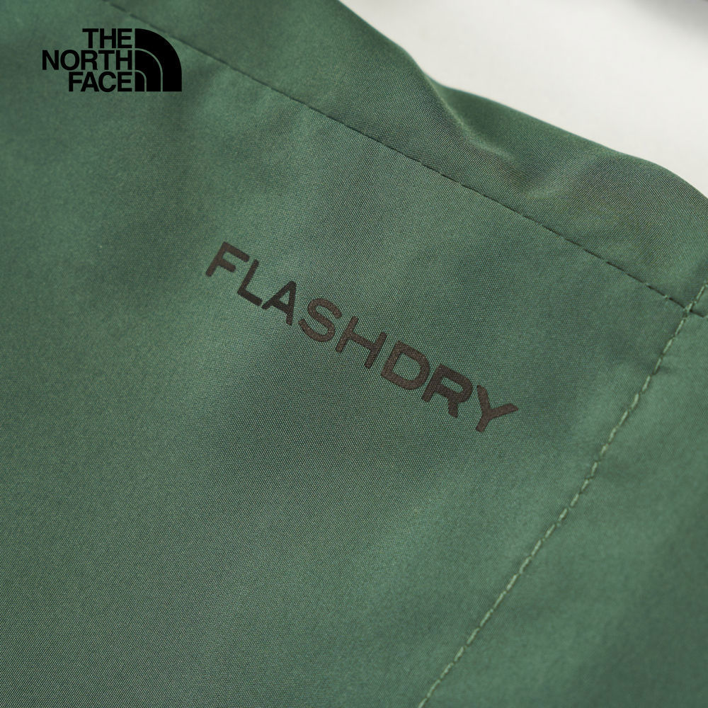 【10/27 12點限時搶購】The North Face北面男款綠色吸濕排汗連帽外套｜8ET7HCH