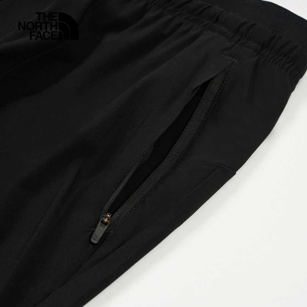 The North Face北面男款黑色保暖彈力褲腰運動休閒長褲｜8EY2JK3