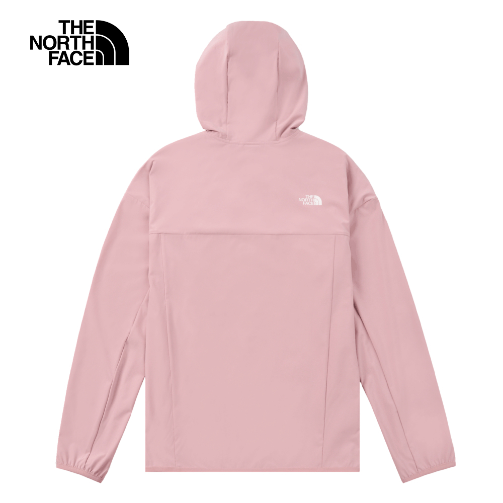 【10/24 12點週末限定】The North Face北面女款粉紅色舒適透氣連帽外套｜8EYH0SO