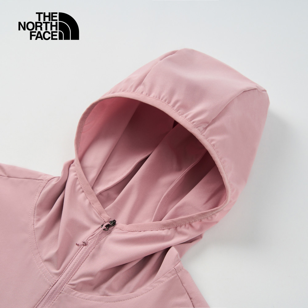 【10/24 12點週末限定】The North Face北面女款粉紅色舒適透氣連帽外套｜8EYH0SO