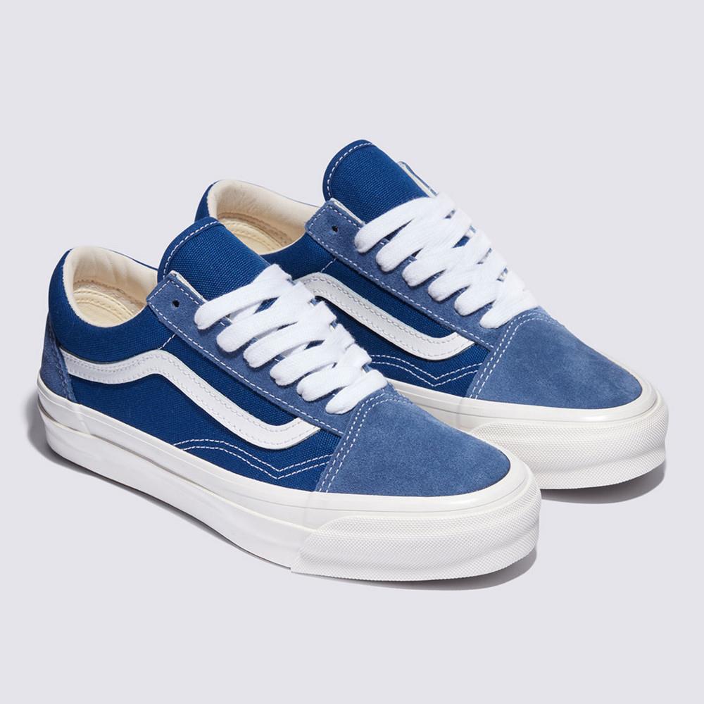 Vans Premium LX Old Skool 男女款深藍色滑板鞋
