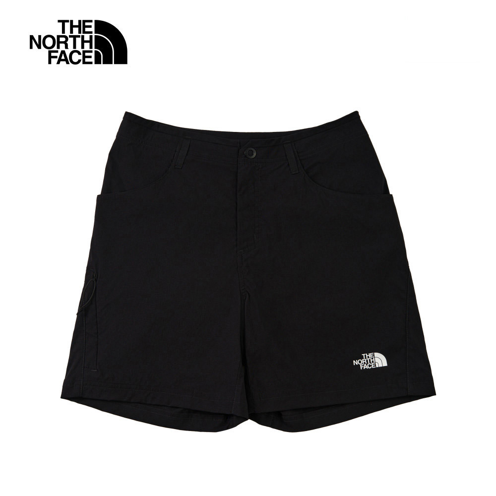 【10/26 12點限時搶購】The North Face北面女款黑色多口袋休閒短褲｜8EYTJK