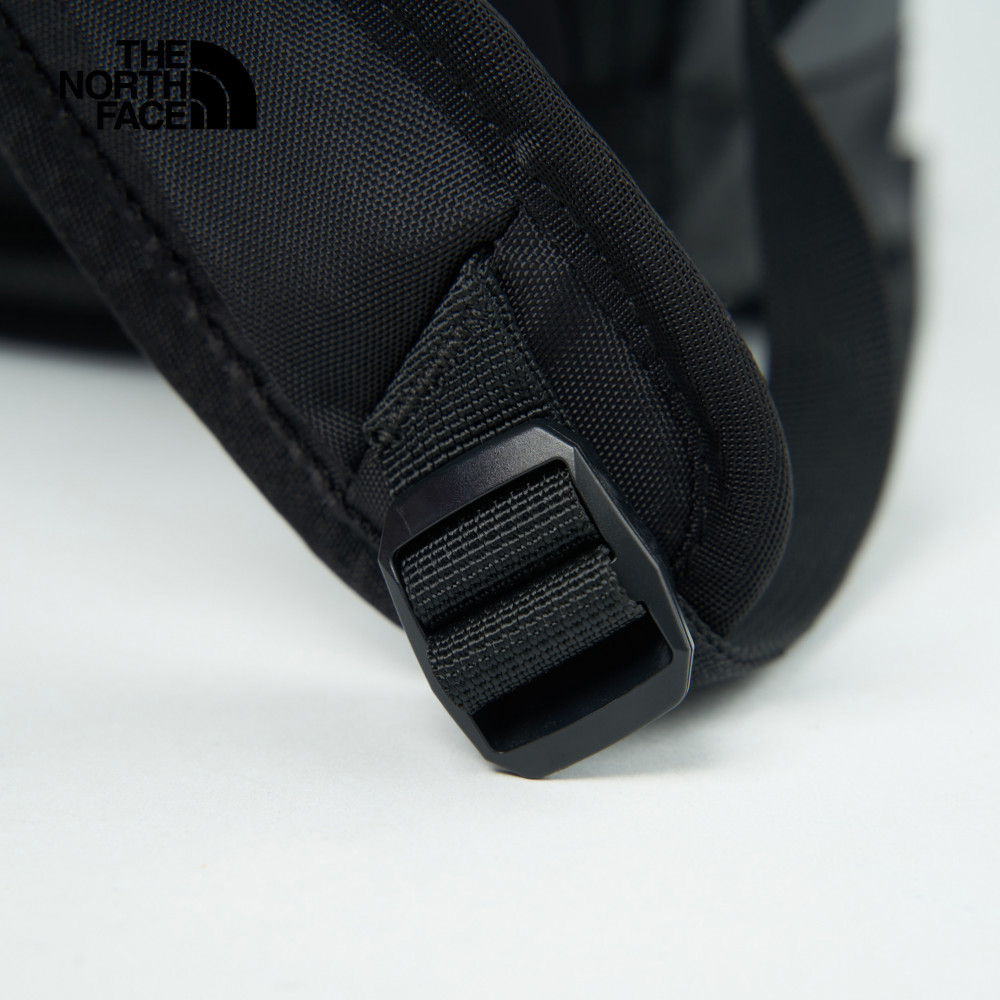 The North Face北面男女款黑色DWR防潑水大容量休閒後背包｜3KYV53R