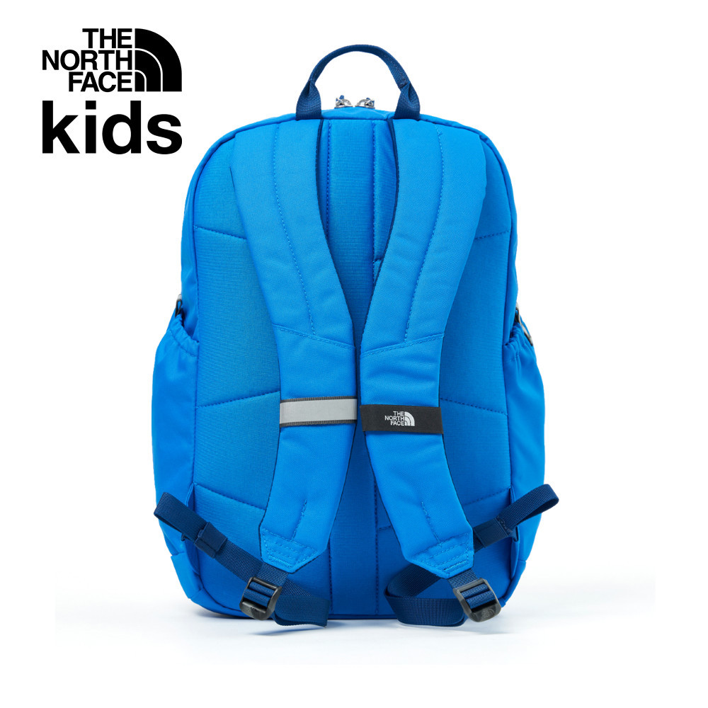 The North Face北面兒童藍色舒適背負大容量休閒後背包｜52VX59J