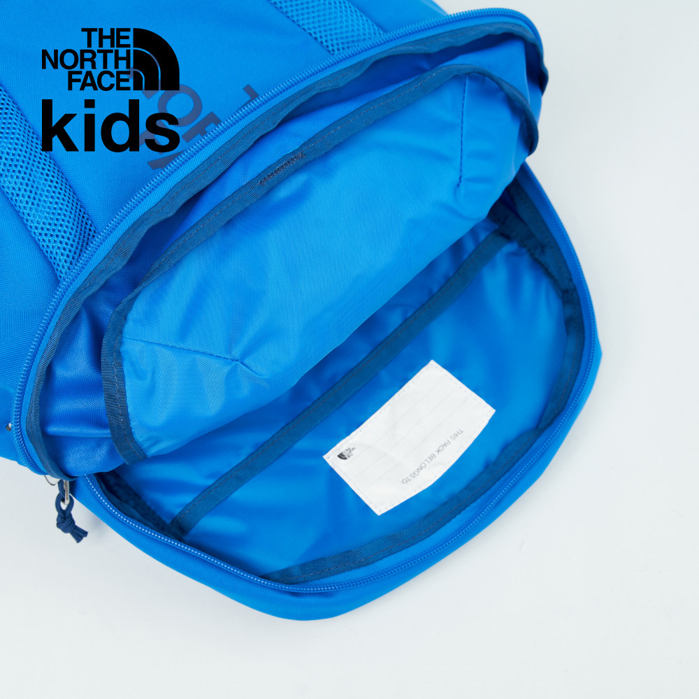 The North Face北面兒童藍色舒適背負大容量休閒後背包｜52VX59J