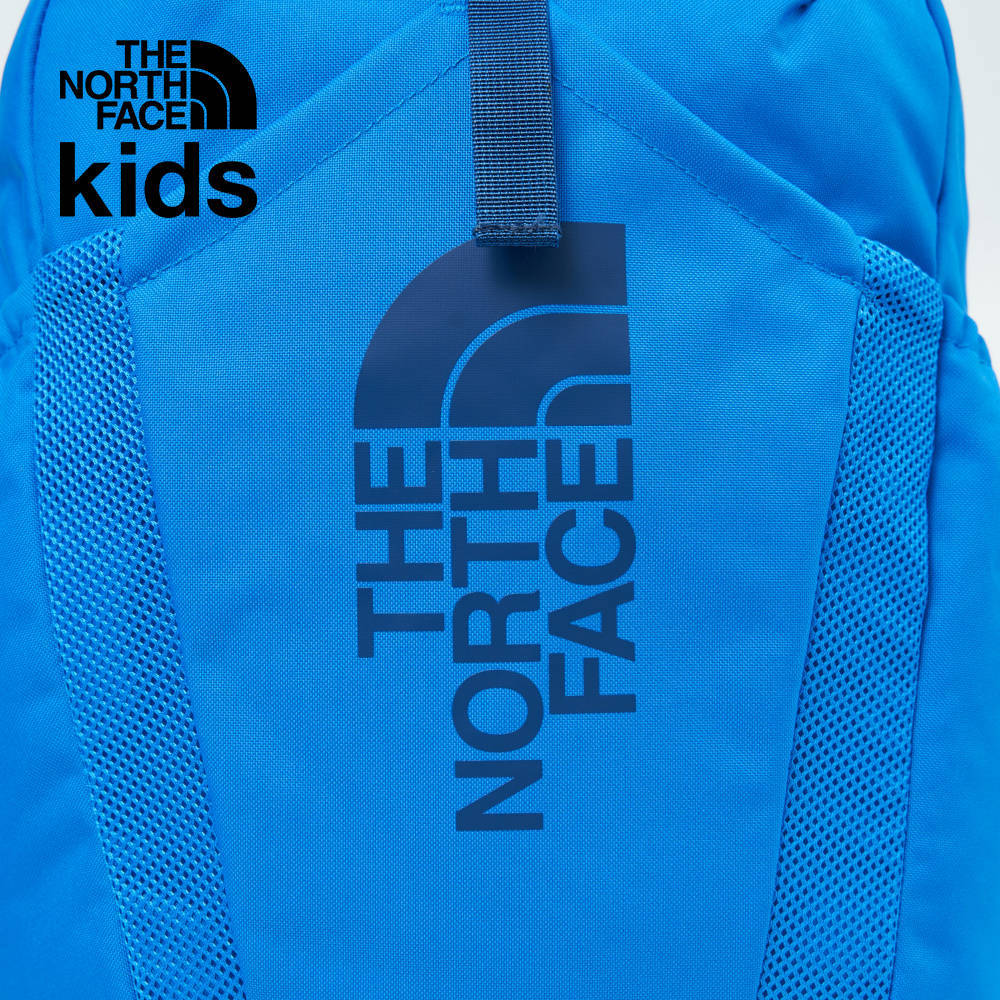 The North Face北面兒童藍色舒適背負大容量休閒後背包｜52VX59J
