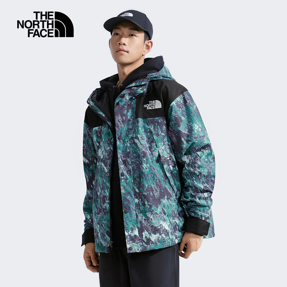 【經典ICON】男款藍色DryVent防水透氣衝鋒衣｜88XF87A