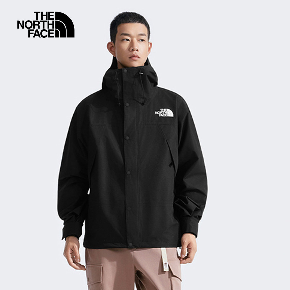 【經典ICON】男款黑色DryVent防水透氣衝鋒衣｜88XFJK3