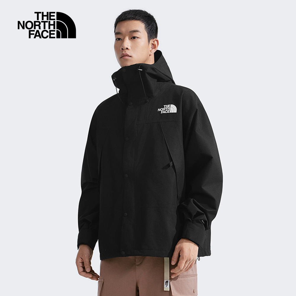 【經典ICON】男款黑色DryVent防水透氣衝鋒衣｜88XFJK3