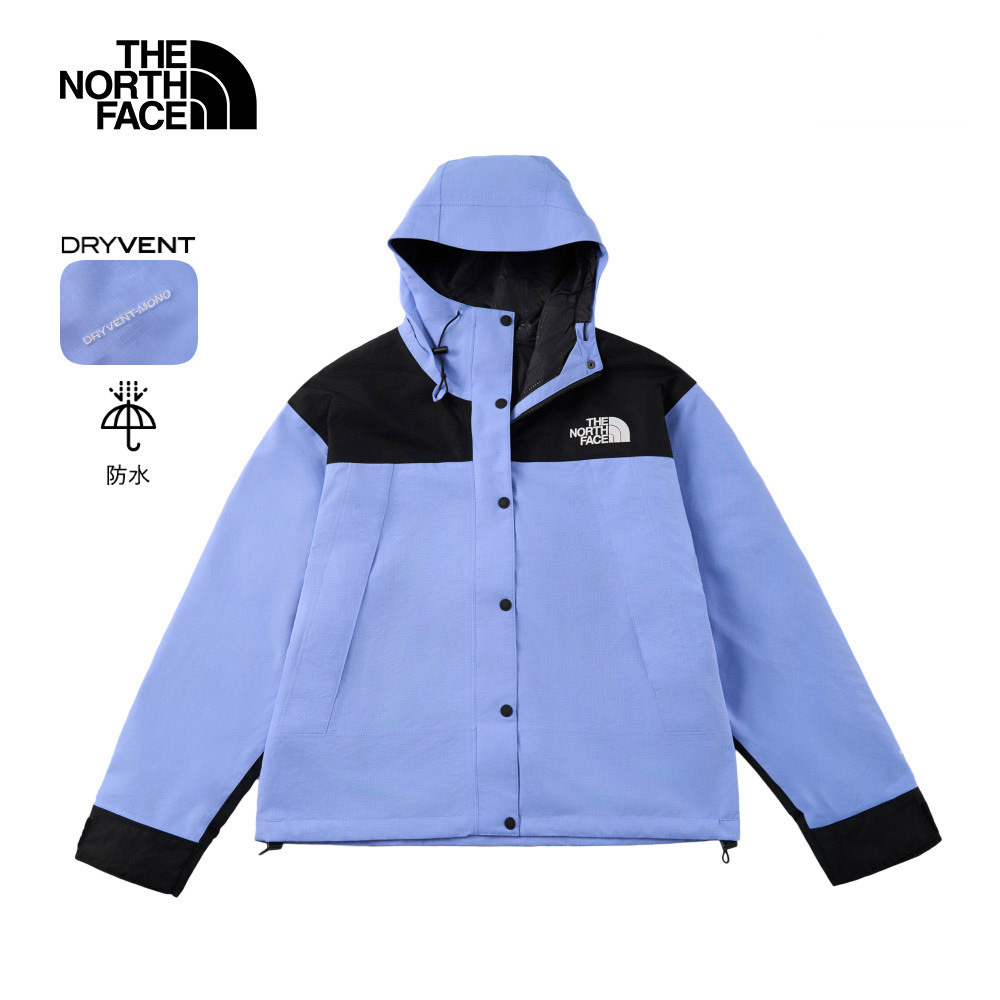 【經典ICON】女款藍色DryVent防水透氣衝鋒衣｜88YX6M9｜舒適耐穿－勁馳專賣