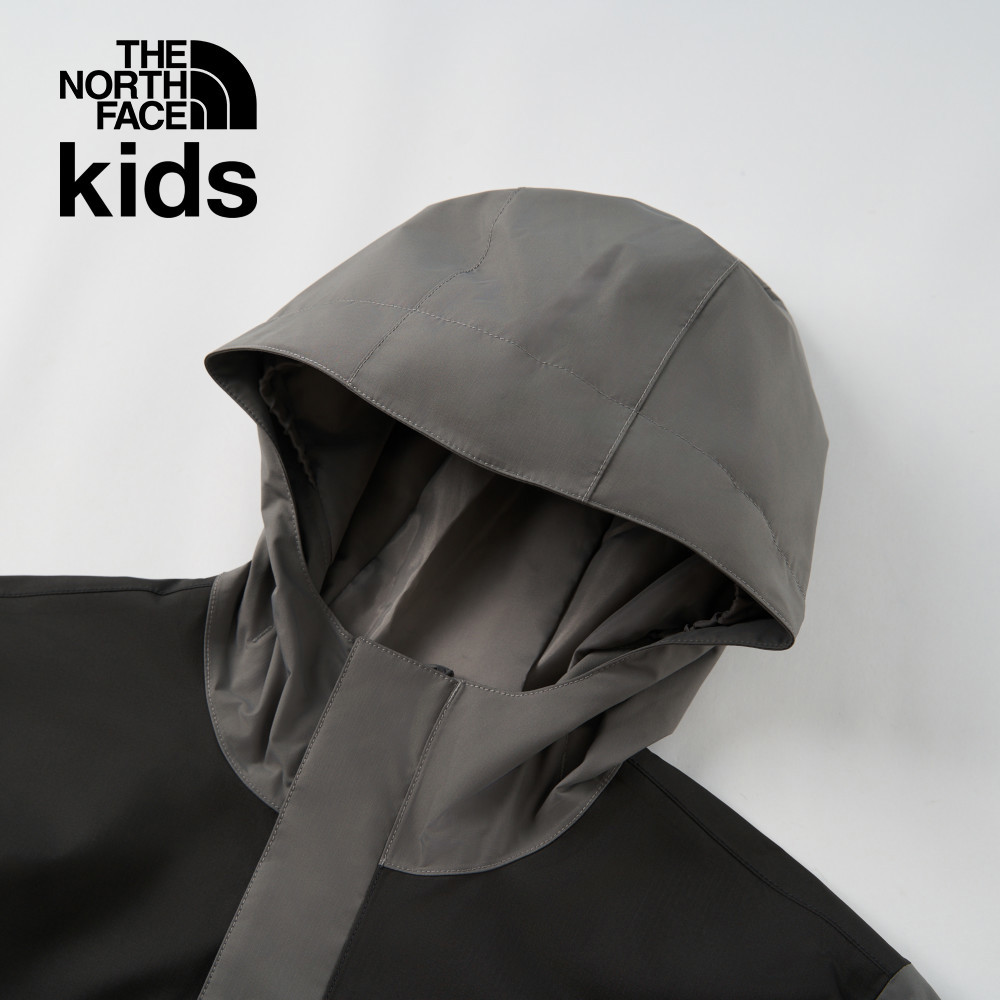 【限時搶購】兒童灰色DryVent防水透氣衝鋒衣｜8A480UZ