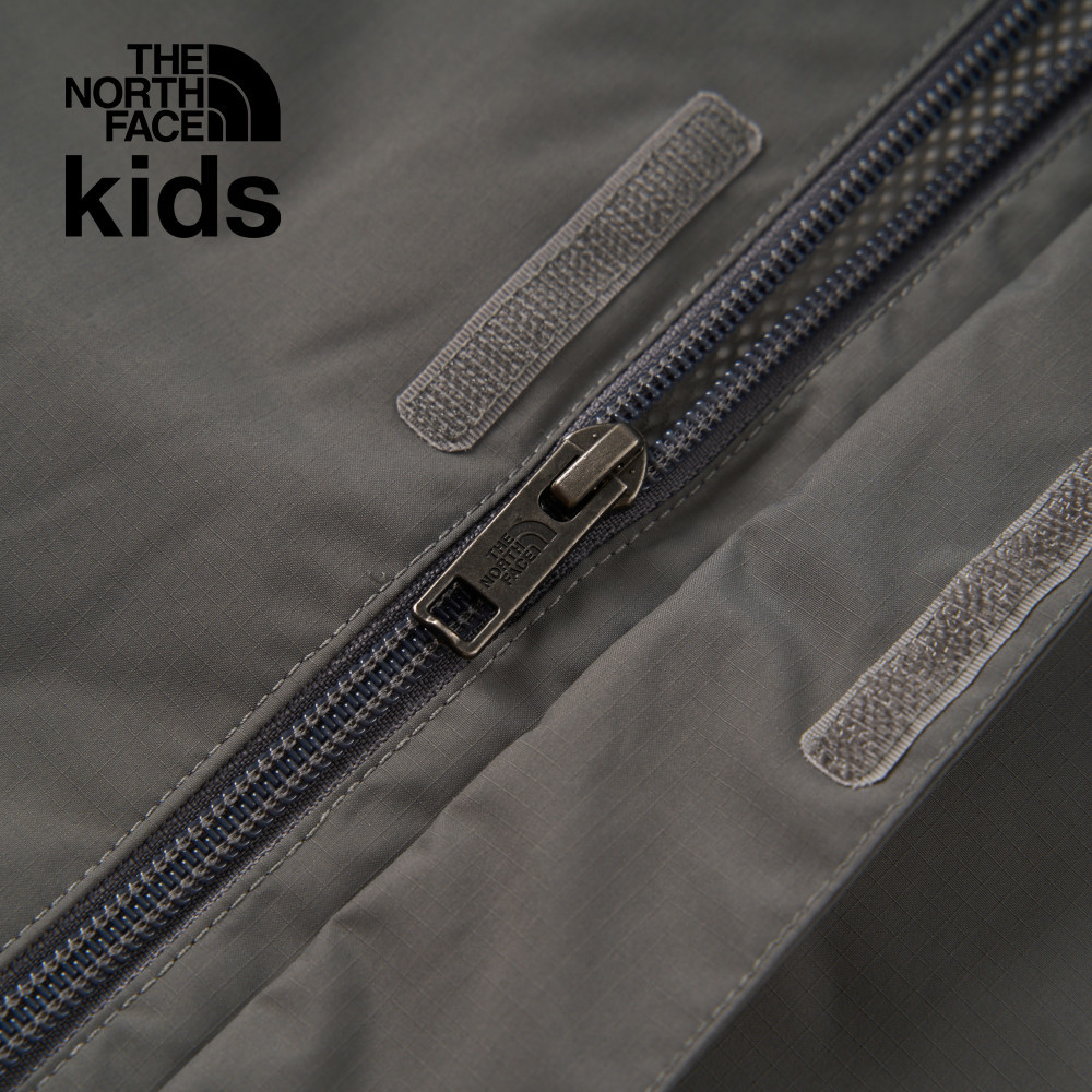 【限時搶購】兒童灰色DryVent防水透氣衝鋒衣｜8A480UZ