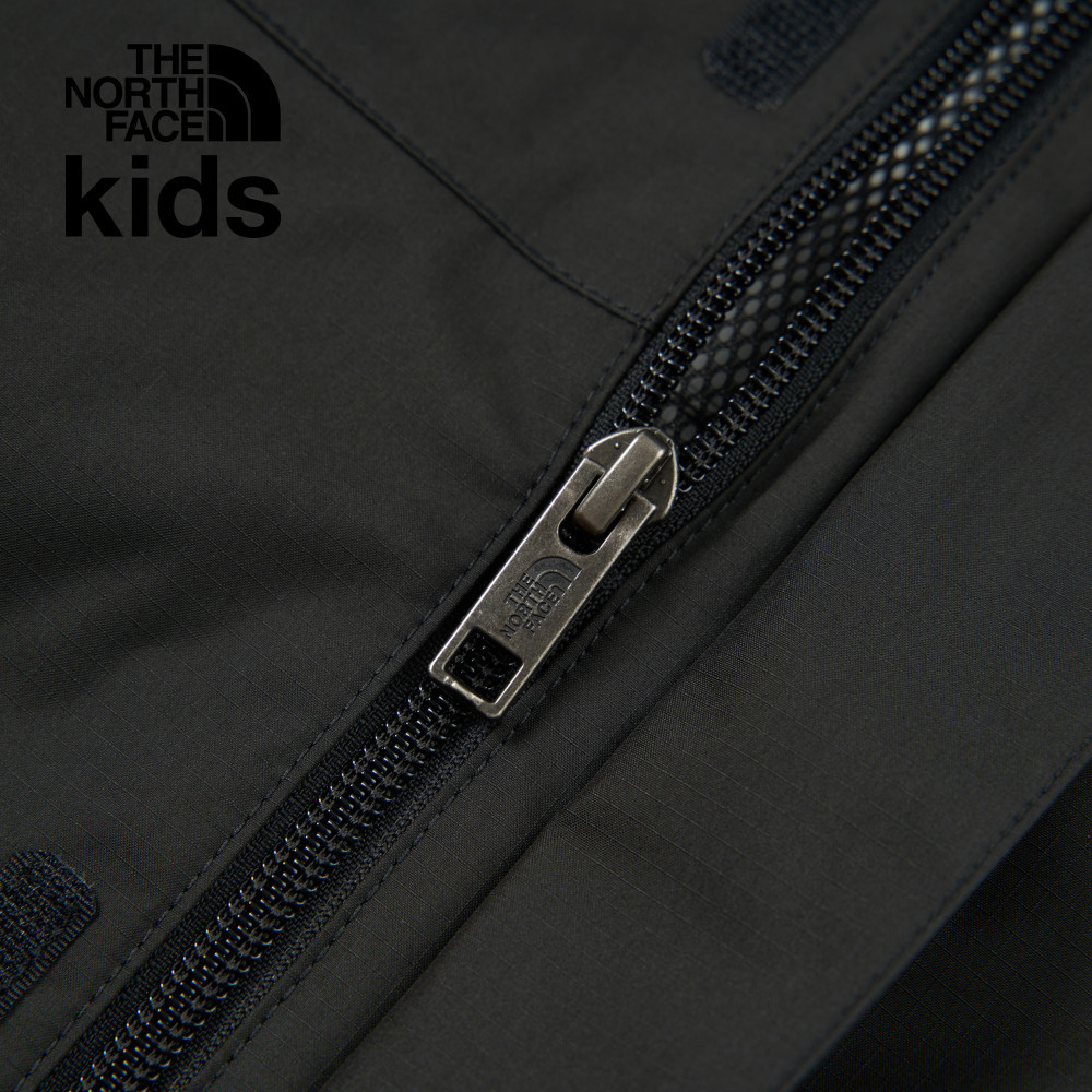 The North Face北面兒童黑色DryVent防水透氣衝鋒衣｜8A48KX7