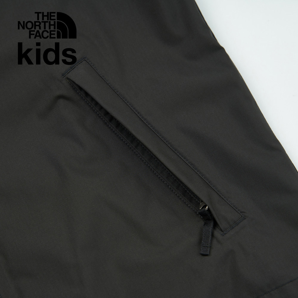 The North Face北面兒童黑色DryVent防水透氣衝鋒衣｜8A48KX7