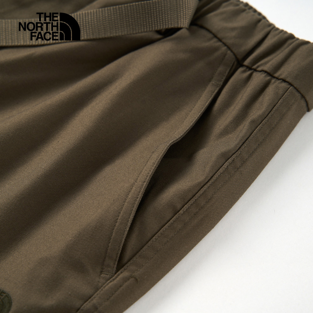 UE男款灰褐色DWR防潑水休閒長褲｜8AGW21L