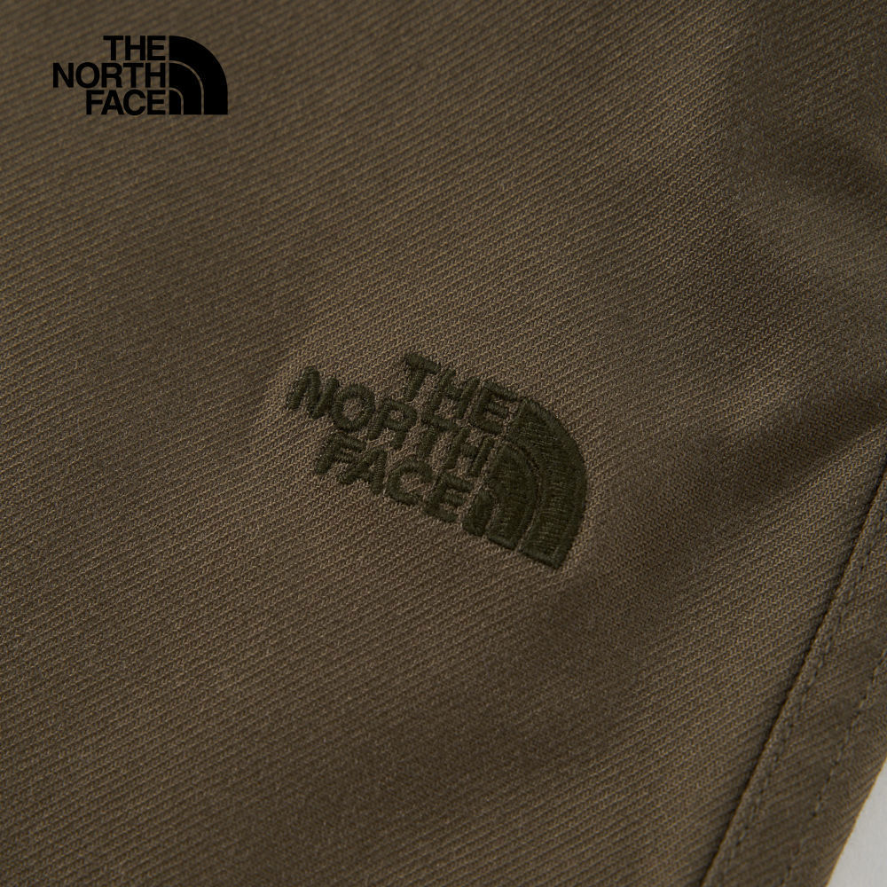 UE男款灰褐色DWR防潑水休閒長褲｜8AGW21L