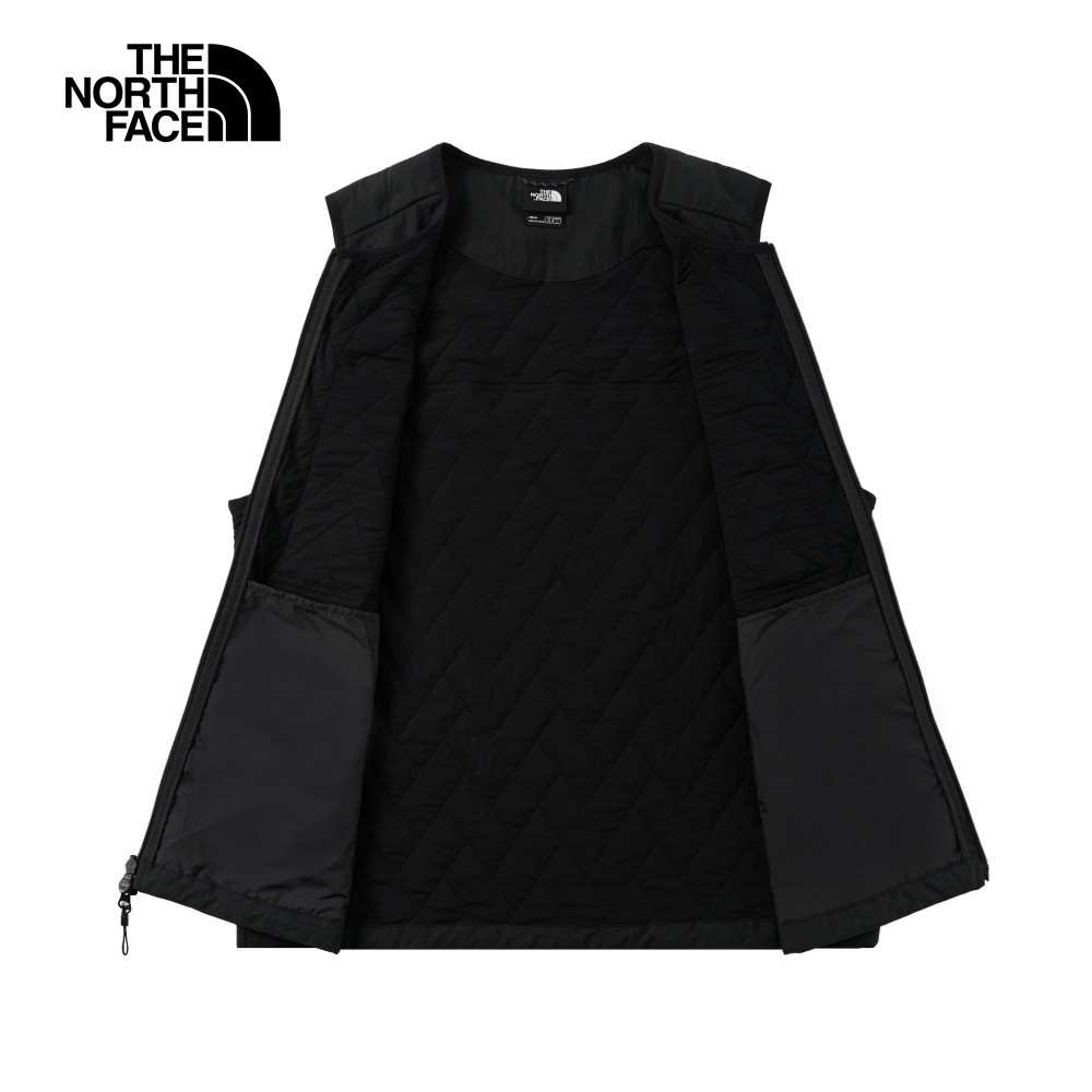 UE男款黑色DWR防潑水鋪棉背心｜8CJCJK3