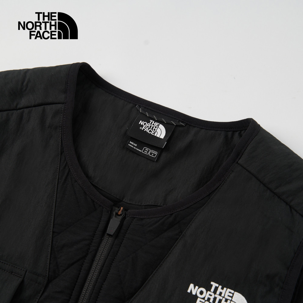 UE男款黑色DWR防潑水鋪棉背心｜8CJCJK3