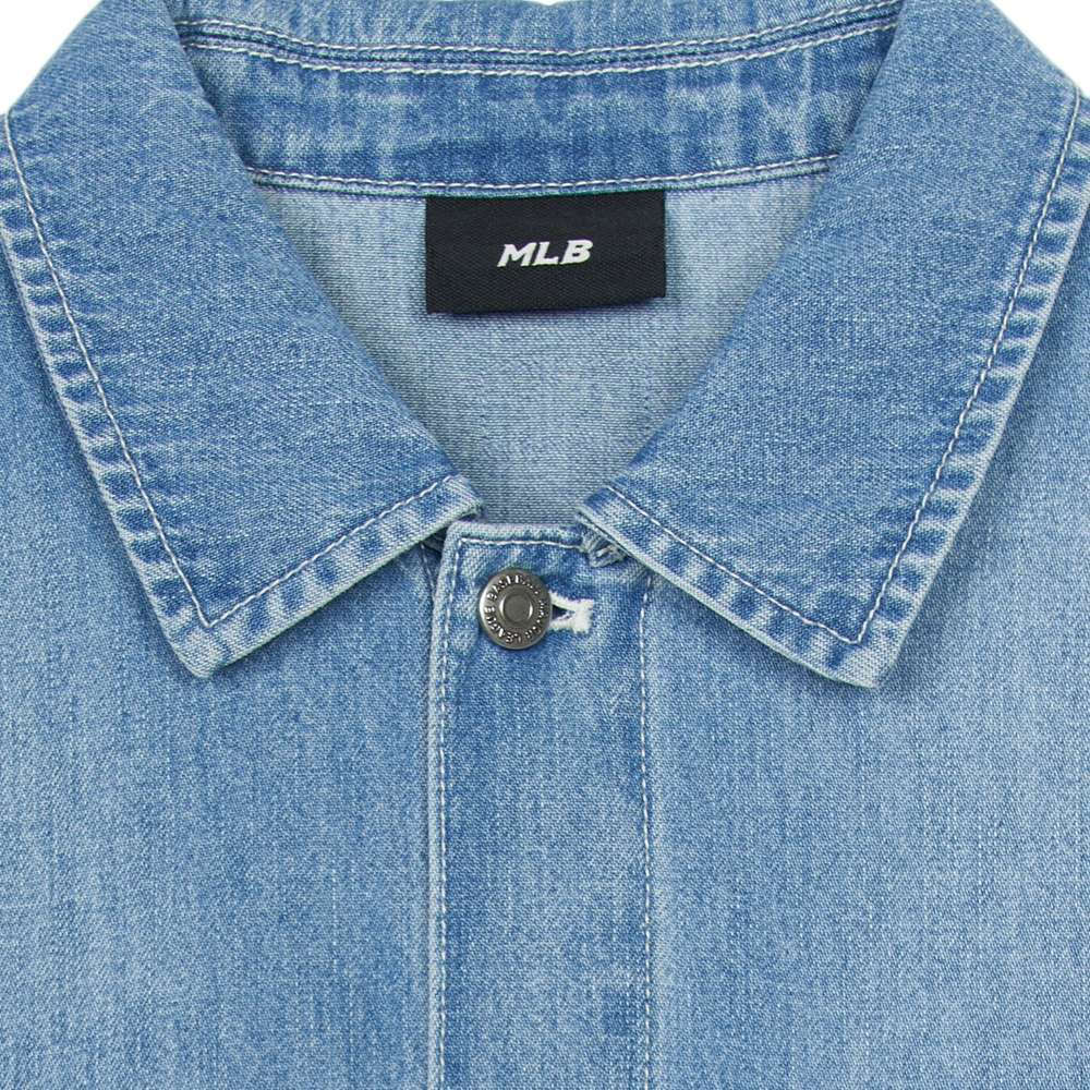 MLB 牛仔丹寧襯衫 Varsity系列 紐約洋基隊 (3ADRV0151-50BLL)