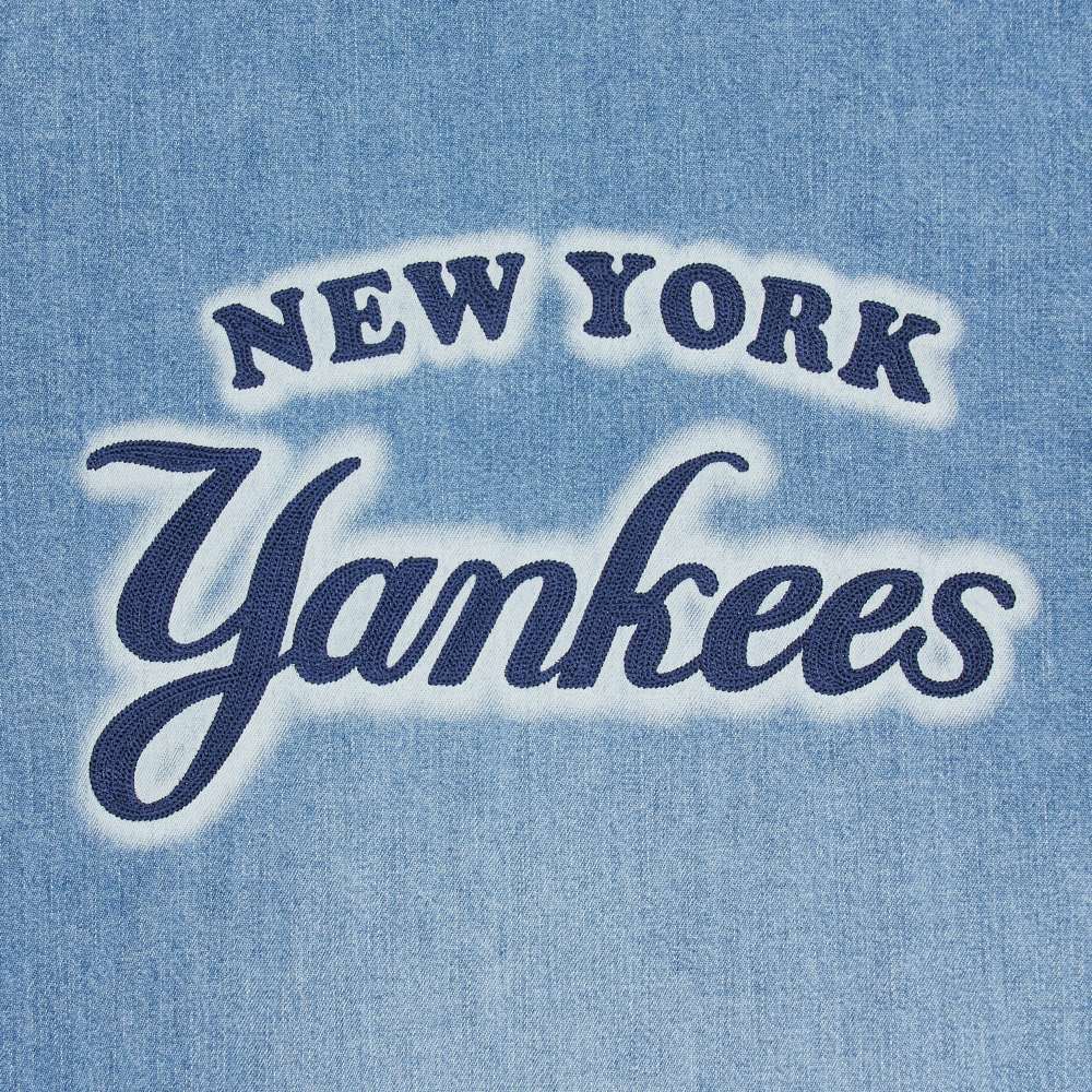 MLB 牛仔丹寧襯衫 Varsity系列 紐約洋基隊 (3ADRV0151-50BLL)