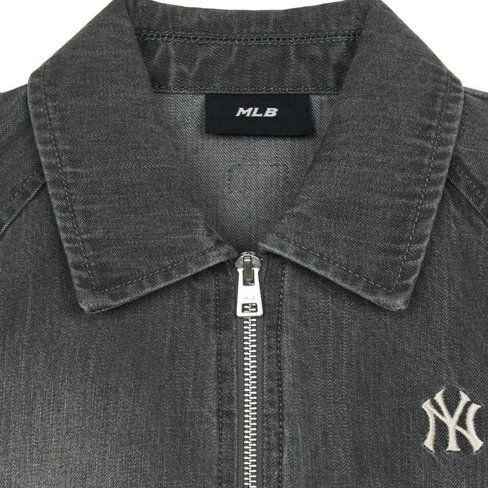 MLB 女版牛仔外套 丹寧夾克 Varsity系列 紐約洋基隊 (3FDKV0151-50GRS)