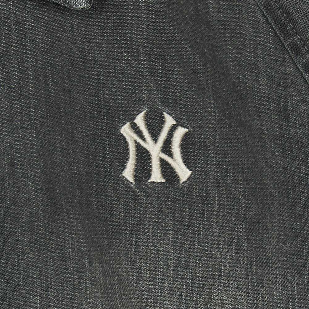 MLB 女版牛仔外套 丹寧夾克 Varsity系列 紐約洋基隊 (3FDKV0151-50GRS)