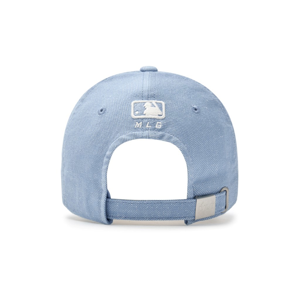 MLB 牛仔丹寧可調式硬頂棒球帽 紐約洋基隊 (3ACPD015N-50BLL)