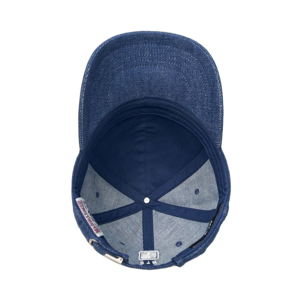 MLB 牛仔丹寧可調式硬頂棒球帽 紐約洋基隊 (3ACPD015N-50INS)