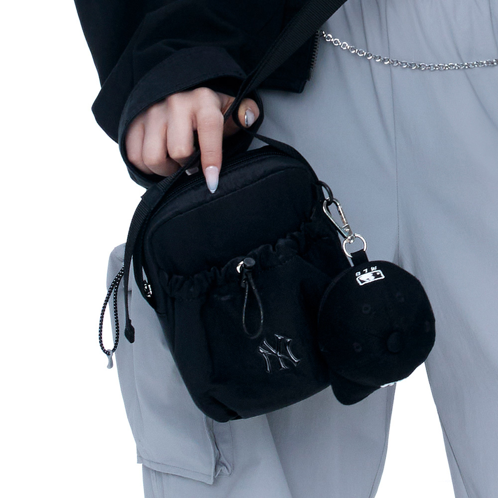 MLB 斜背包 肩背包 紐約洋基隊(3ACRA015N-50BKS)