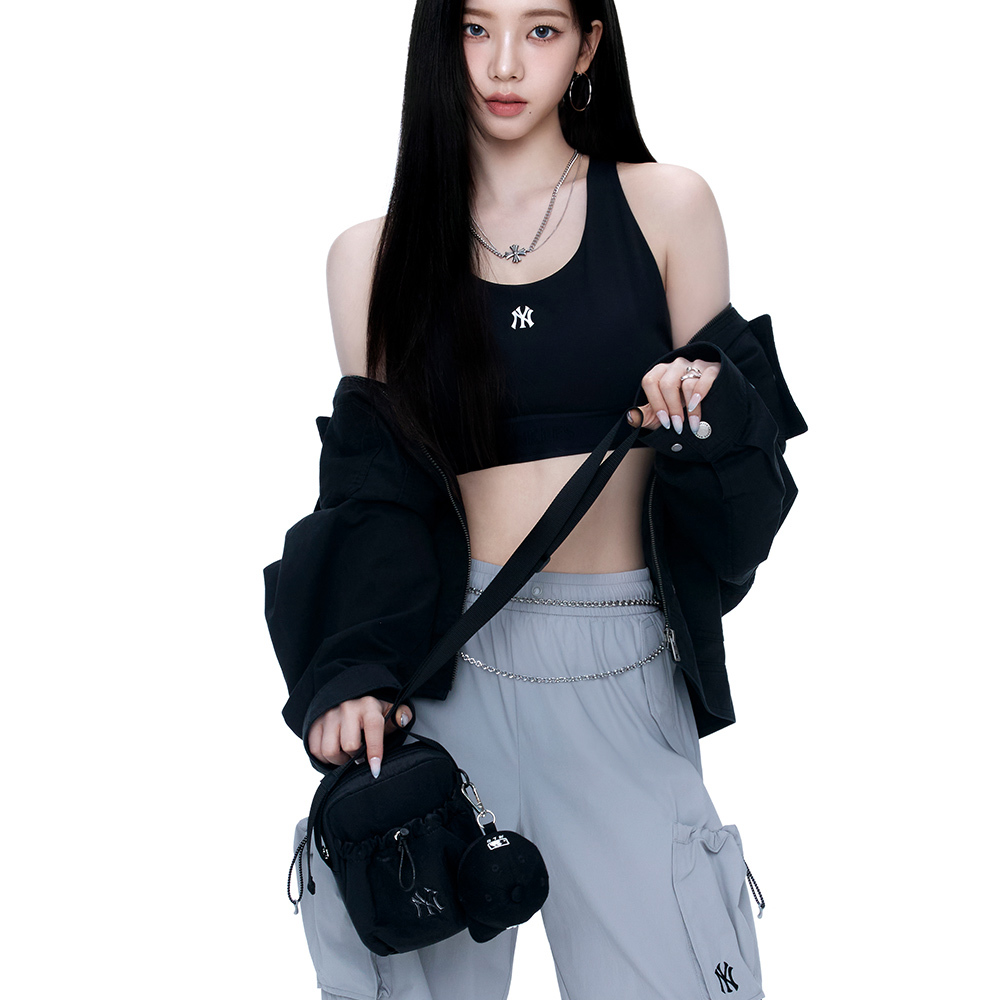 MLB 斜背包 肩背包 紐約洋基隊(3ACRA015N-50BKS)