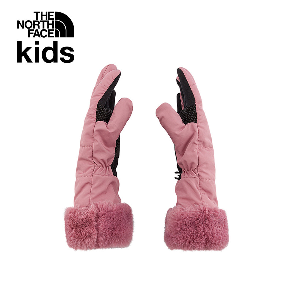 The North Face北面兒童粉紅色手套｜7WGQ1MI