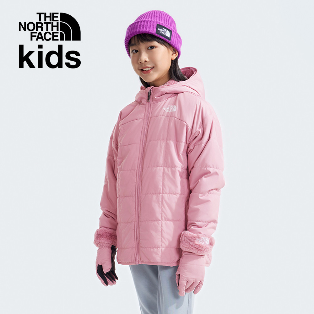 The North Face北面兒童粉紅色手套｜7WGQ1MI