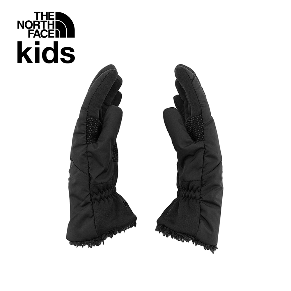 The North Face北面兒童黑色手套｜888NJK3