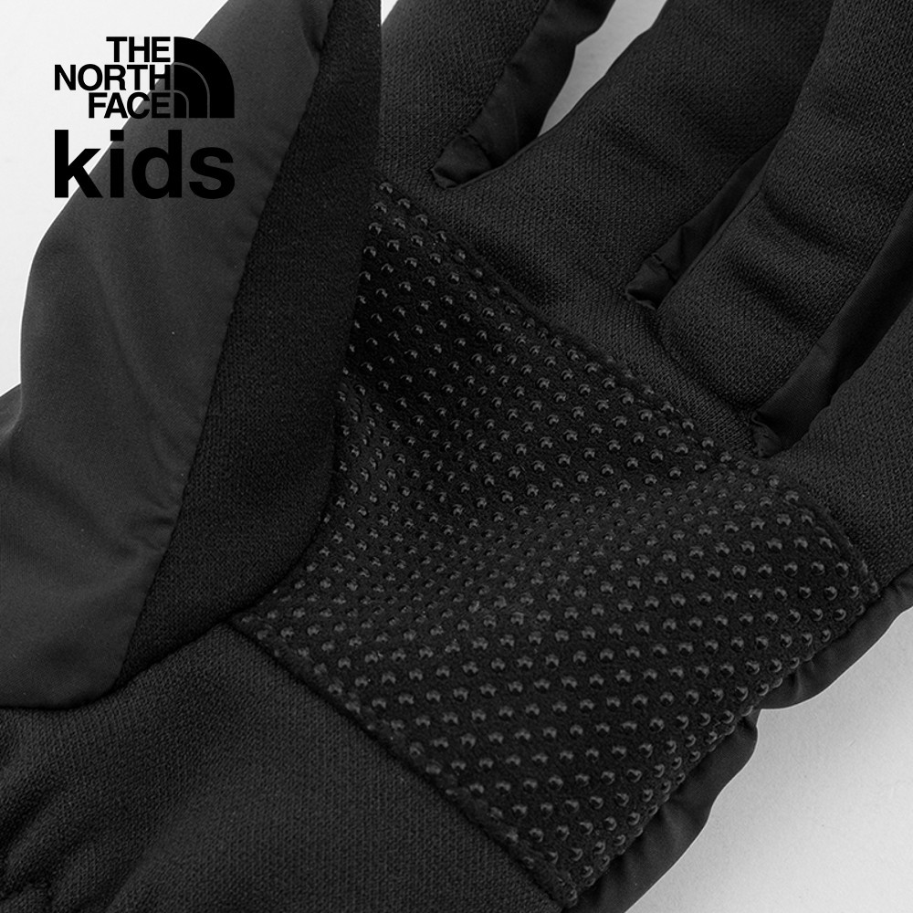 The North Face北面兒童黑色手套｜888NJK3