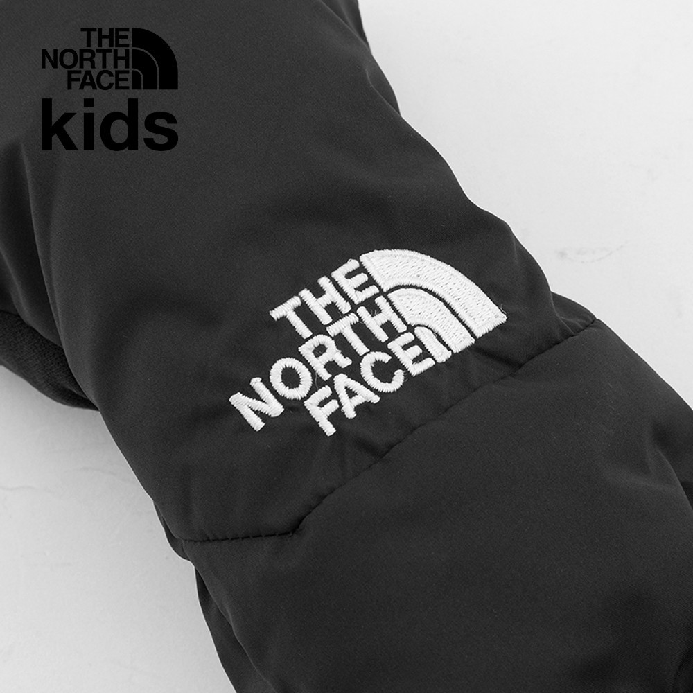 The North Face北面兒童黑色手套｜888NJK3
