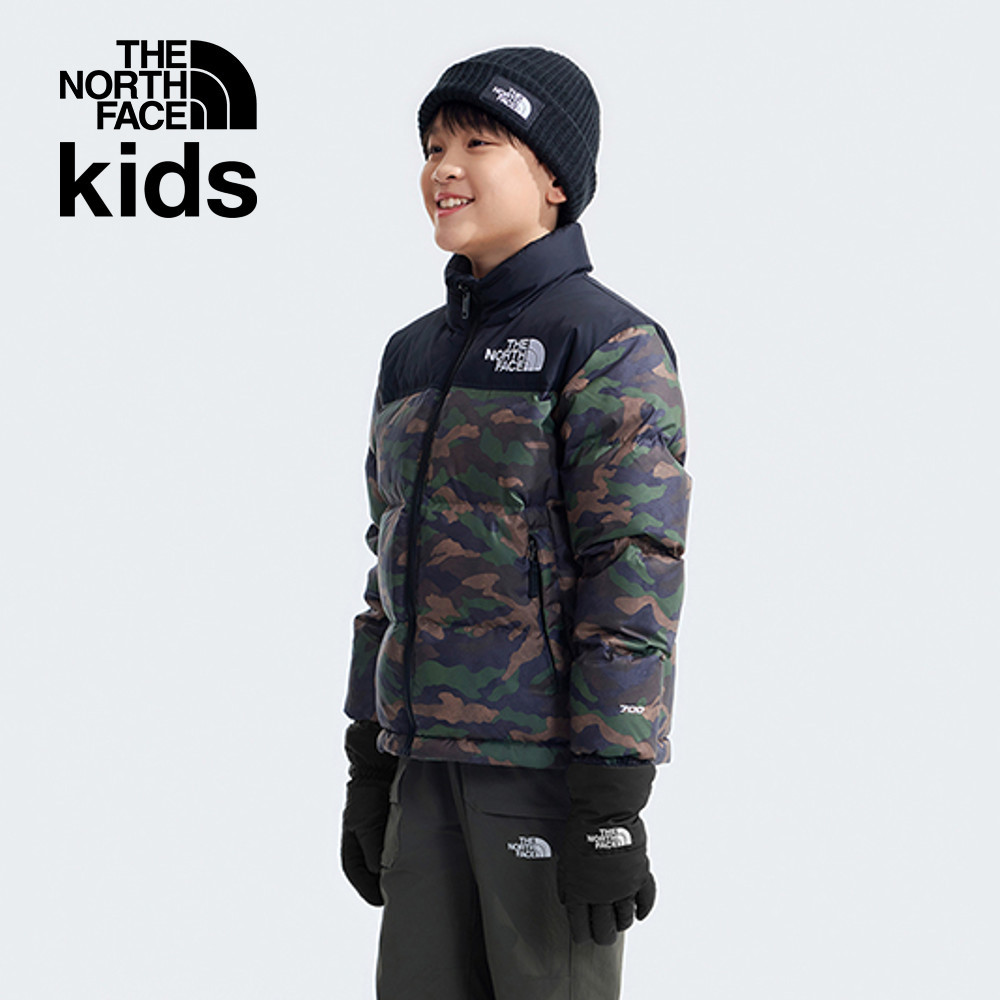 The North Face北面兒童黑色手套｜888NJK3