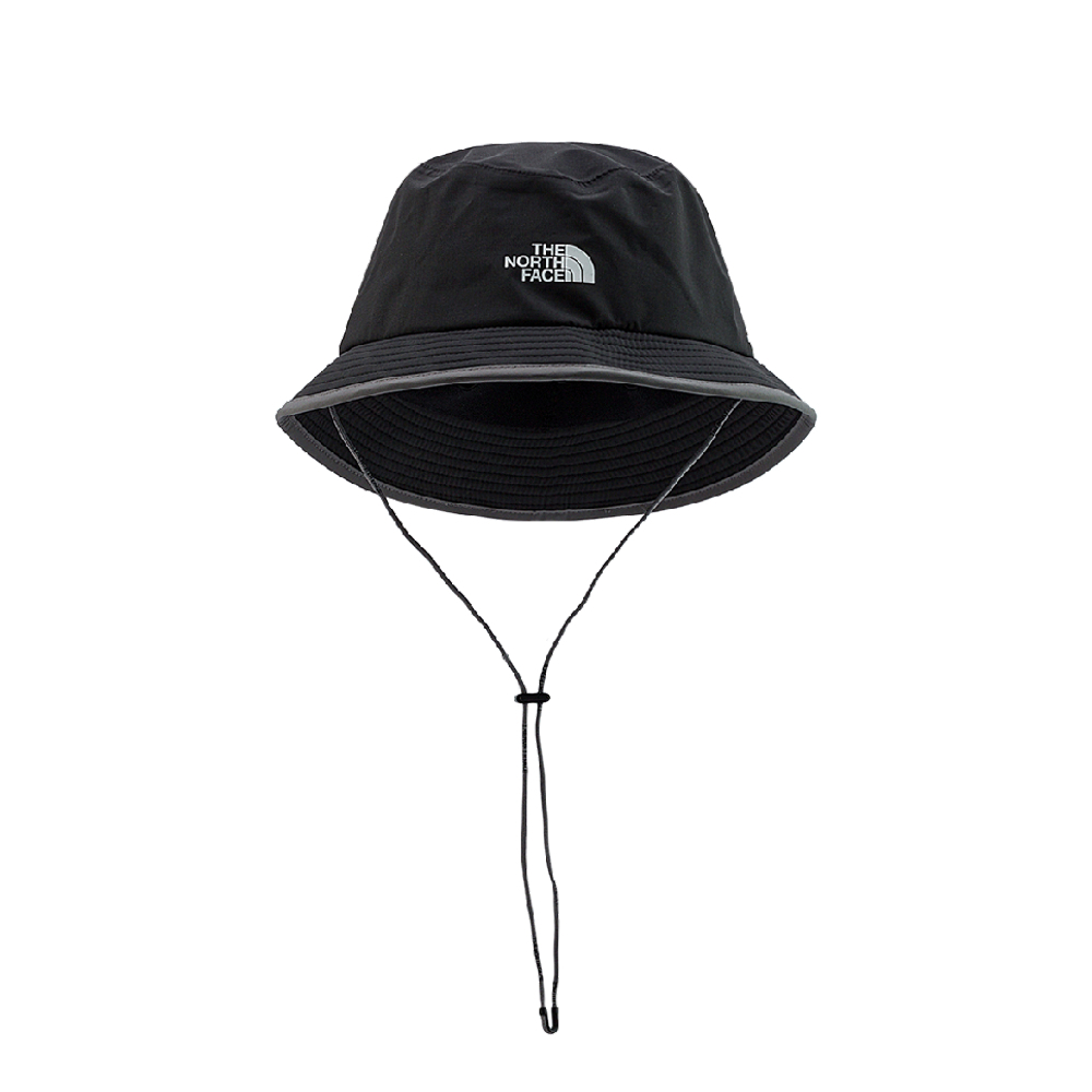 The North Face北面男女款黑色DryVent防水透氣漁夫帽｜8A29WOO