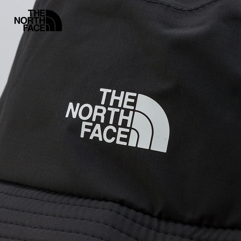The North Face北面男女款黑色DryVent防水透氣漁夫帽｜8A29WOO