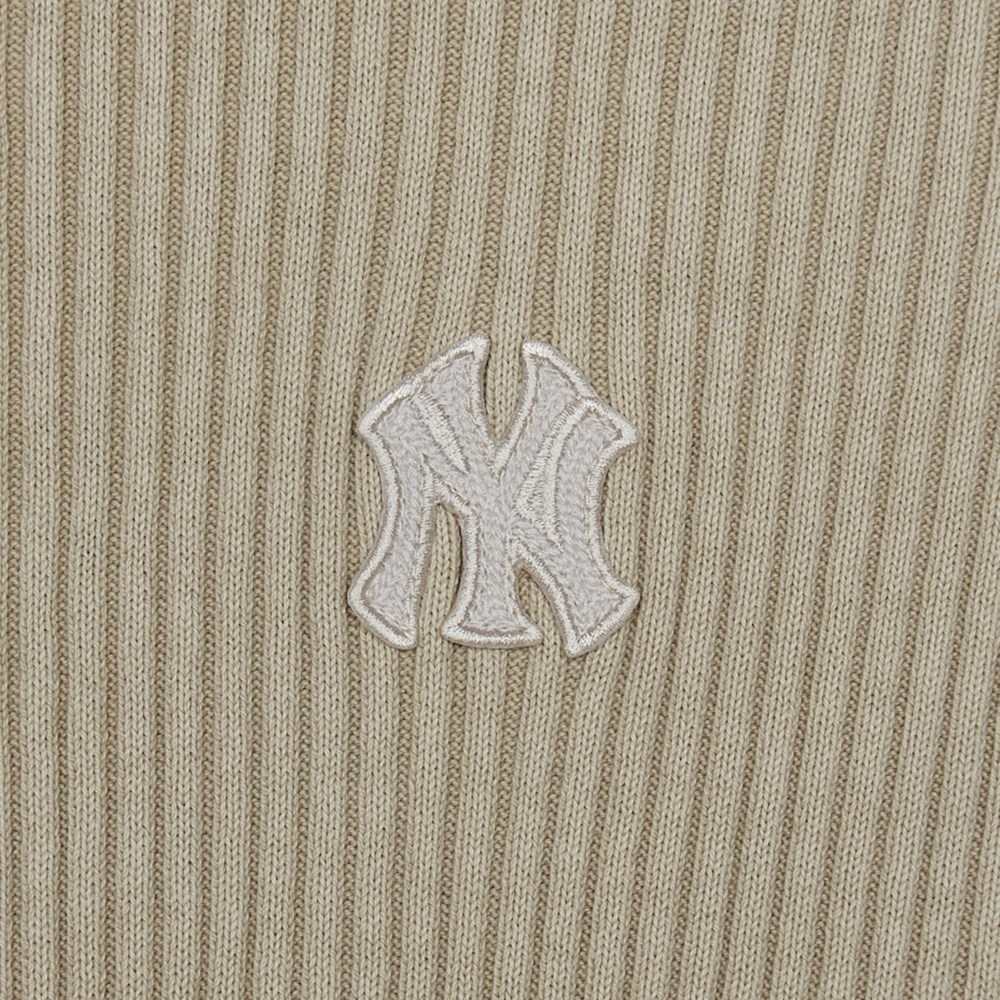 MLB 女版長袖復古水洗針織衫 紐約洋基隊 (3FKCB0151-50SAM)