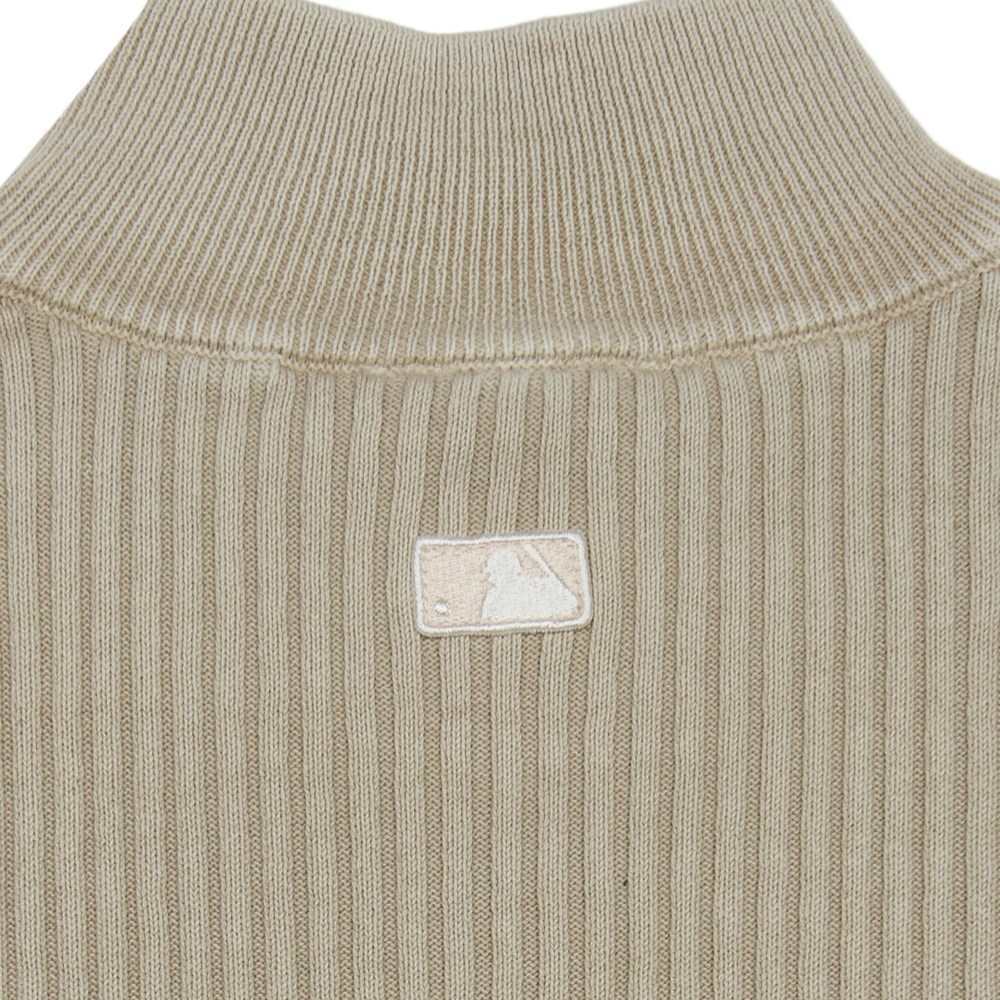 MLB 女版長袖復古水洗針織衫 紐約洋基隊 (3FKCB0151-50SAM)