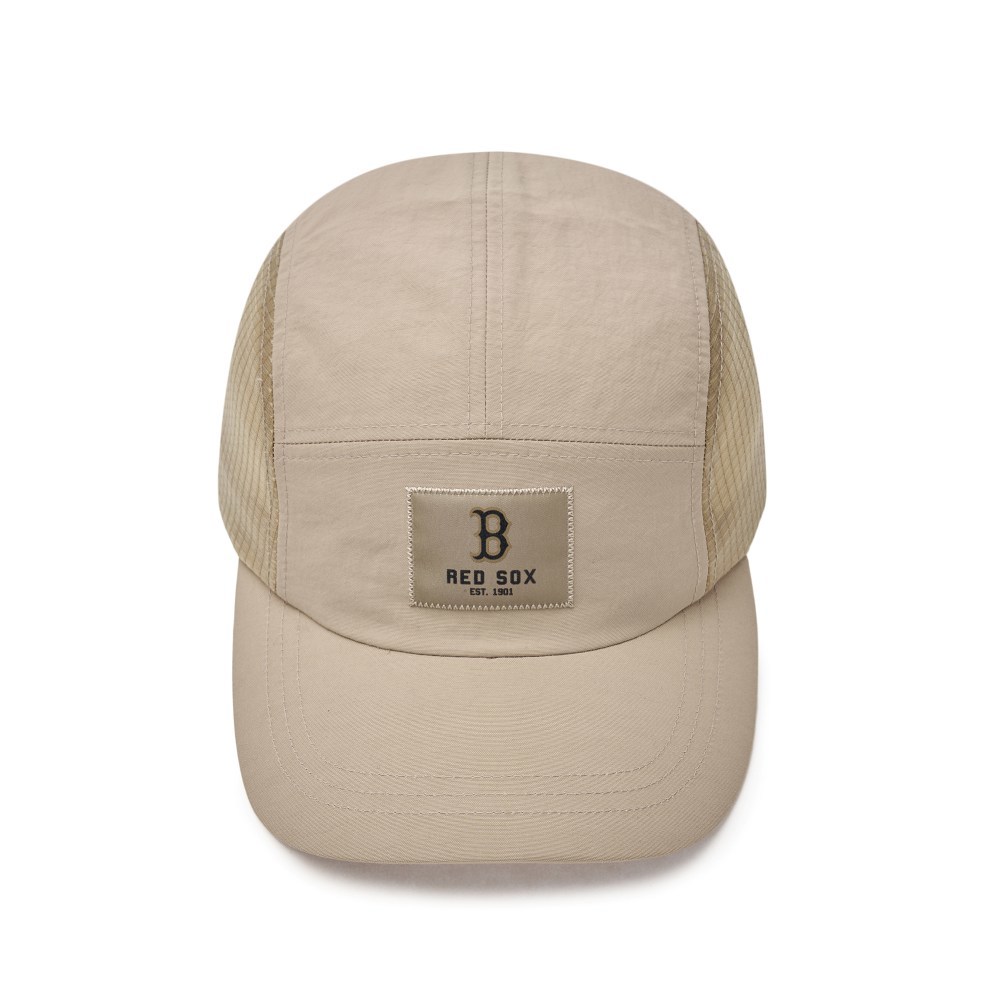 MLB 可調式軟頂跑步帽 露營帽 波士頓紅襪隊 (3ACPB015N-43BGP)