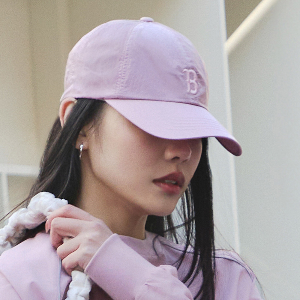 MLB 可調式軟頂 涼感尼龍棒球帽 跑步帽 波士頓紅襪隊 (3ACPB055N-43PPM)