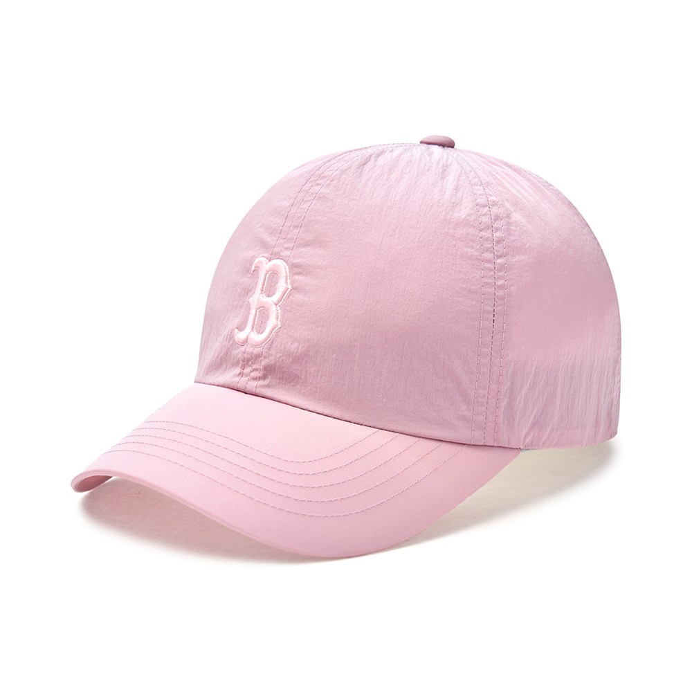 MLB 可調式軟頂 涼感尼龍棒球帽 跑步帽 波士頓紅襪隊 (3ACPB055N-43PPM)