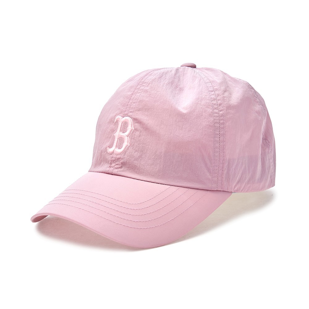 MLB 可調式軟頂 涼感尼龍棒球帽 跑步帽 波士頓紅襪隊 (3ACPB055N-43PPM)