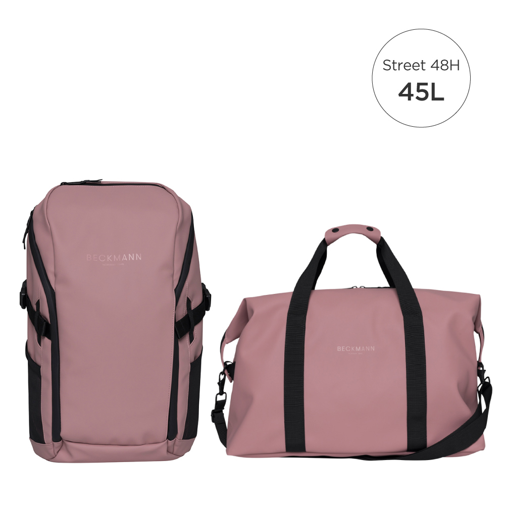 Street Go 街頭護脊背包 26L 2.0+48H旅行包 - 沙漠粉紅