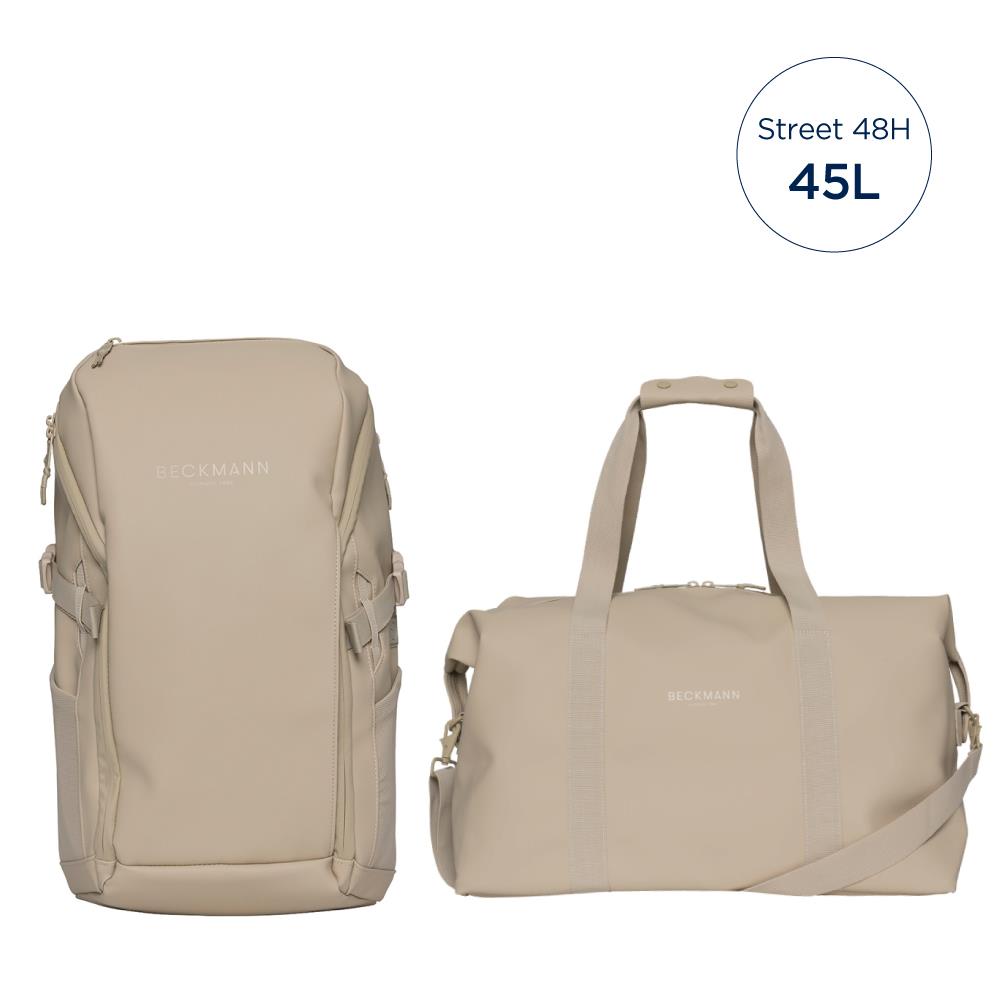 Street Go 街頭護脊背包 26L+48H旅行包 - 沙丘