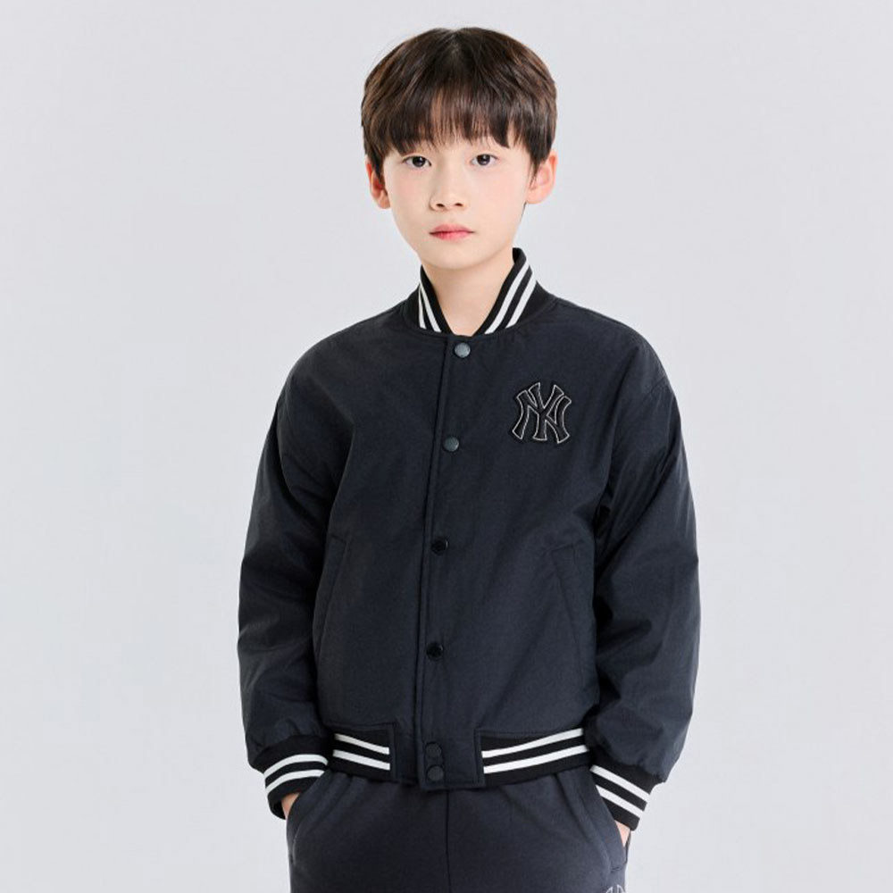 MLB KIDS棒球外套 Varsity系列 紐約洋基隊 (7AJPV0351-50BKS)