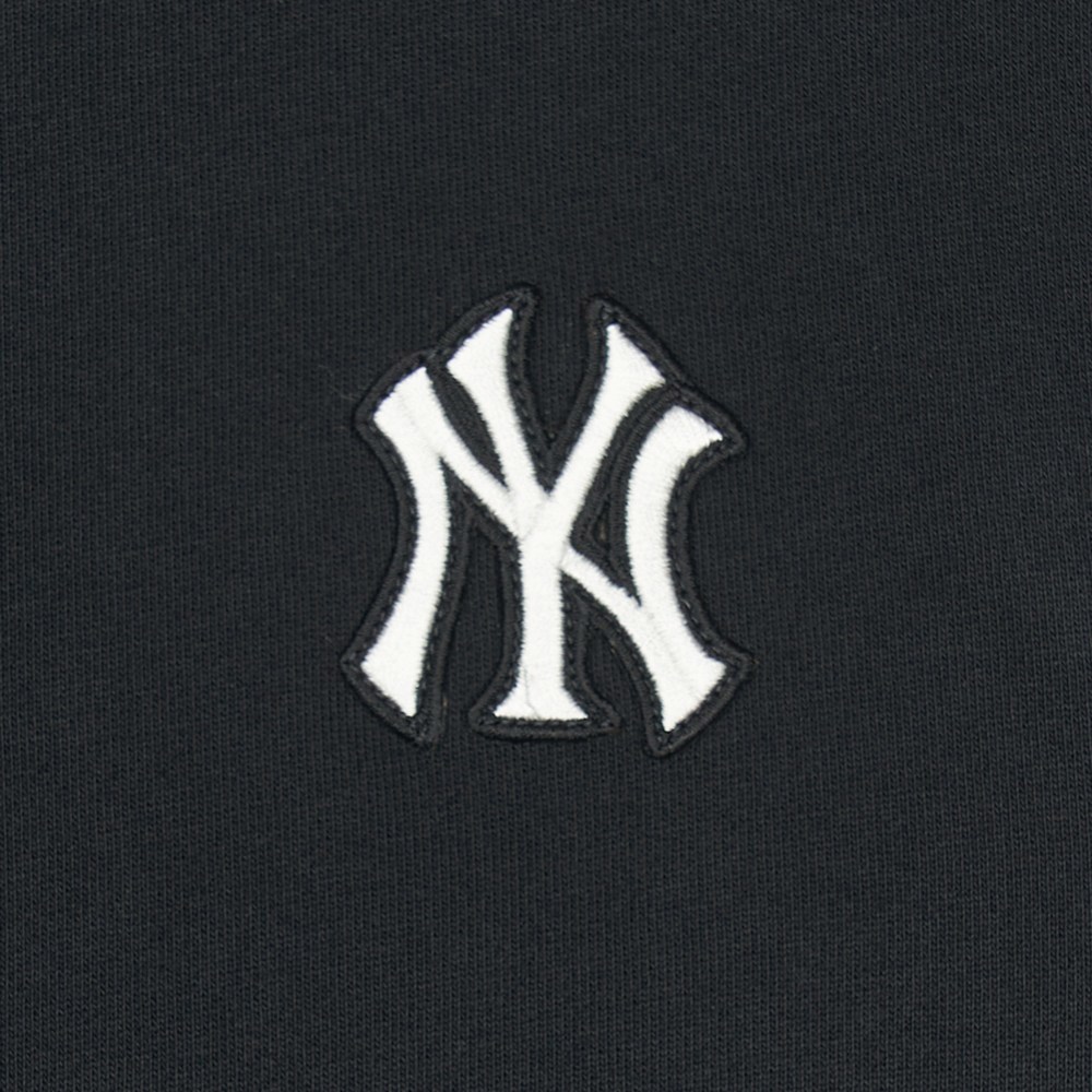 MLB KIDS 小Logo大學T 童裝 紐約洋基隊 (7AMTB0151-50BKS)