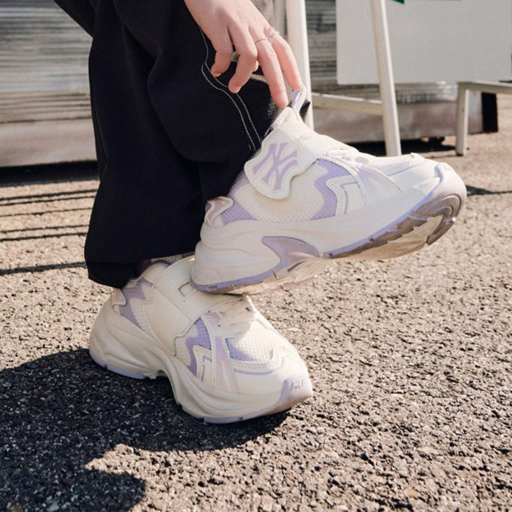 MLB KIDS 老爹鞋 童鞋 Curve Runner系列 紐約洋基隊 (7ASHCB05N-50LDL)